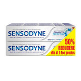 Pacchetto dentifricio Sensodyne Complete Protection, 75+75 ml, Gsk