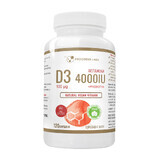 Progress Labs Vitamina D3 4000 UI 100 μg + Prebiotico, 120 capsule