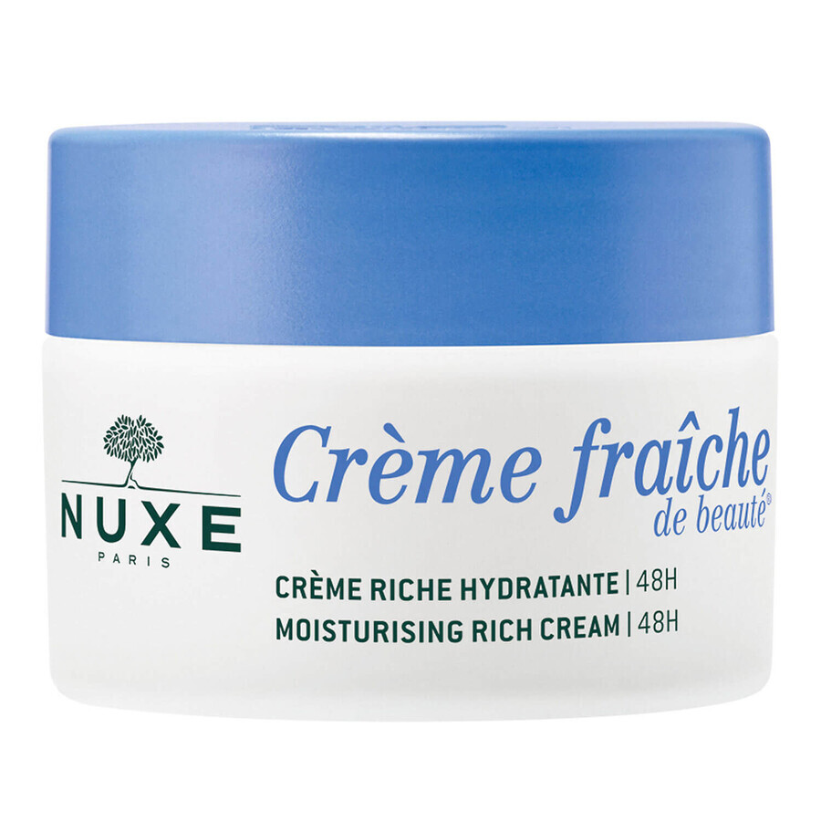 Nuxe Creme Fraiche de Beaute, rijke moisturiser 48h, droge huid, 50 ml