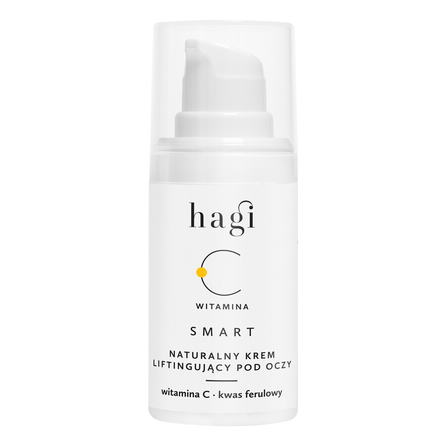 Hagi Smart C, crema occhi liftante naturale con vitamina C, 15 ml