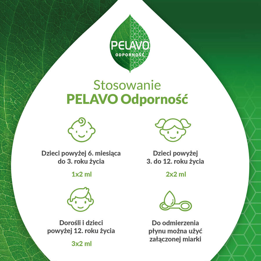 Pelavo Immunity, gocce per neonati e bambini di età superiore ai 6 mesi, 20 ml