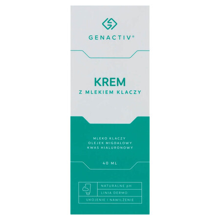 Genactiv, crema viso al latte di cavalla, 40 ml