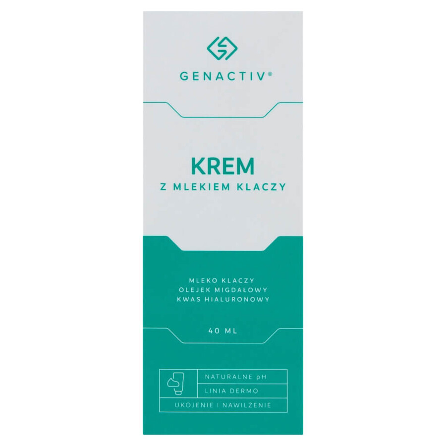 Genactiv, crema viso al latte di cavalla, 40 ml