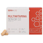 SEMA Lab Multivitamin Senior D3, 60 film-coated tablets