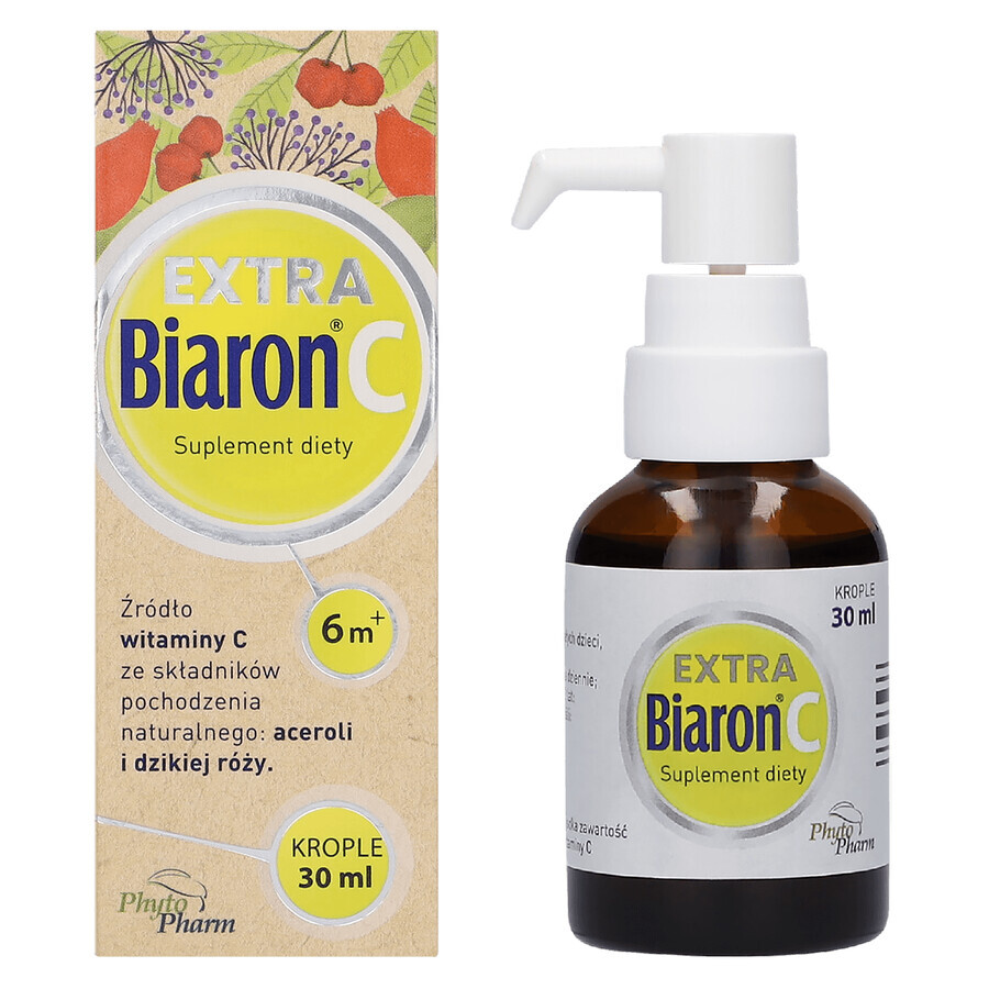 Biaron C Extra, drops for adults, children and babies after the age of 6 months, 30 ml