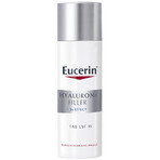 Eucerin Hyaluron-Filler, Anti-Falten-Tagescreme mit Hyaluronsäure, normale und Mischhaut, LSF 15, 50 ml