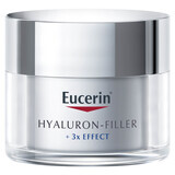 Eucerin Hyaluron-Filler, crème de jour anti-rides à l'acide hyaluronique, peau sèche, SPF 15, 50 ml