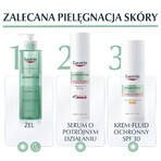 Eucerin DermoPure, crema-fluido protectora para pieles con imperfecciones y pieles con tendencia acnéica, SPF 30, 50 ml