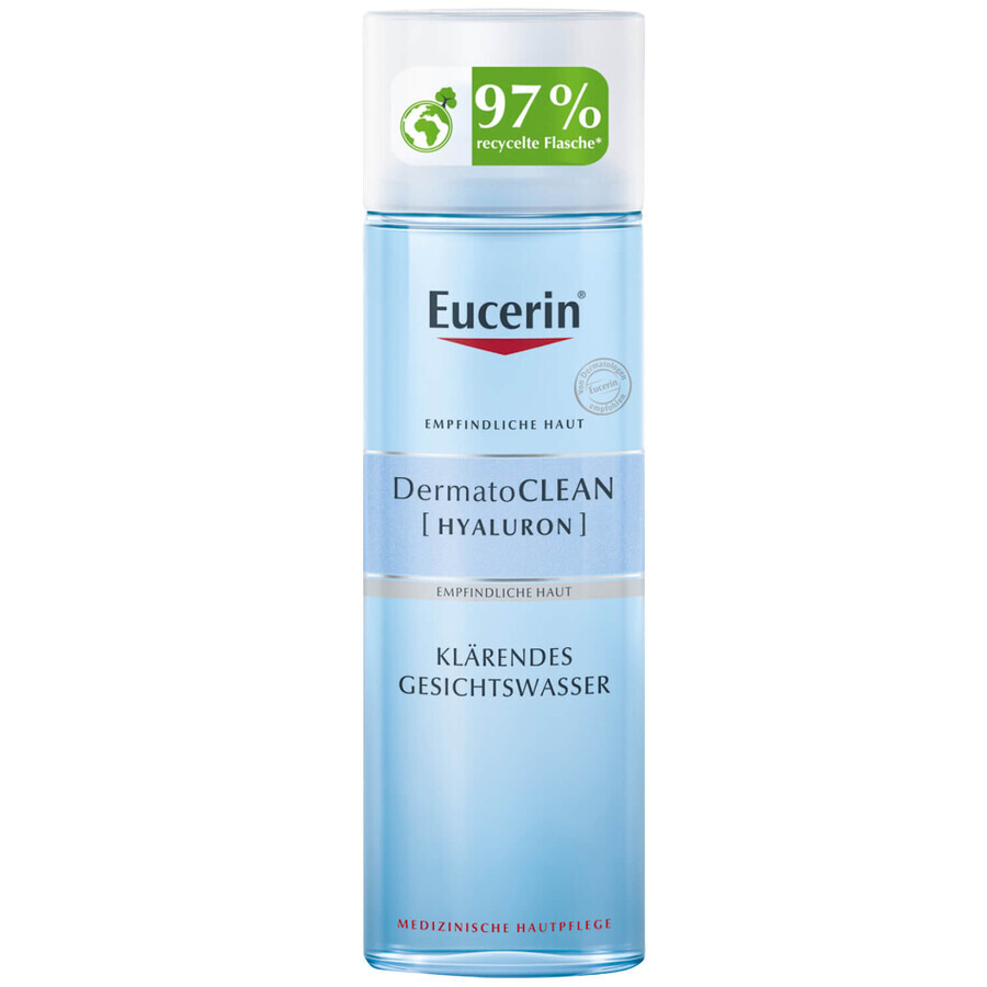 Eucerin DermatoClean [Hyaluron], facial cleansing tonic for all skin types, 200 ml