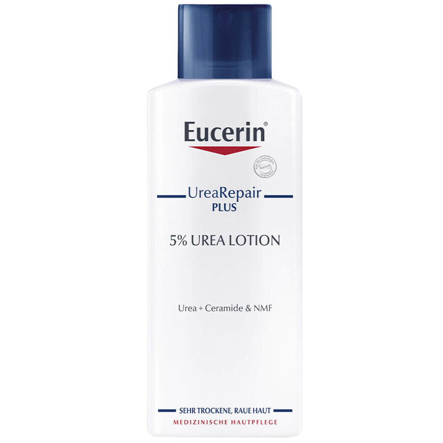 Eucerin UreaRepair Plus, lichaamsemulsie met 5% urea voor droge en ruwe huid, 250 ml