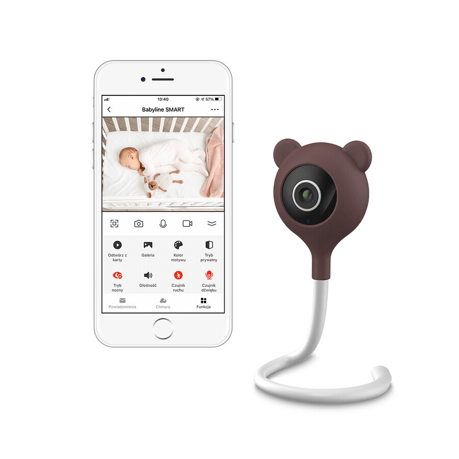 Lionelo Babyline Smart, tata elettronica con telecamera