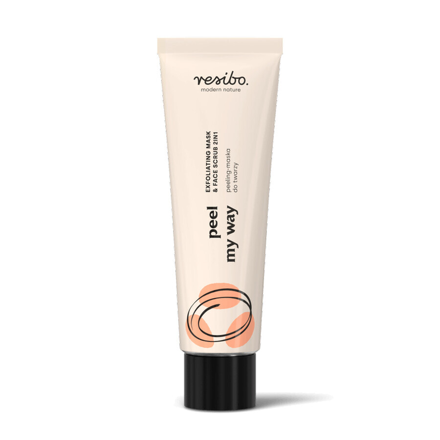 Resibo Peel My Way, scrub-maschera per il viso, 50 ml