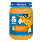 Zuppa Gerber, primavera con tacchino e aneto, dopo 6 mesi, 190 g