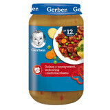 Gerber Cena, stufato con verdure, manzo e patate, dopo 12 mesi, 250 g