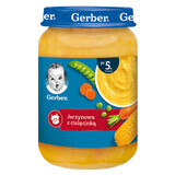 Gerber Zupa, zuppa di verdure con carne di vitello, dopo 5 mesi, 190 g