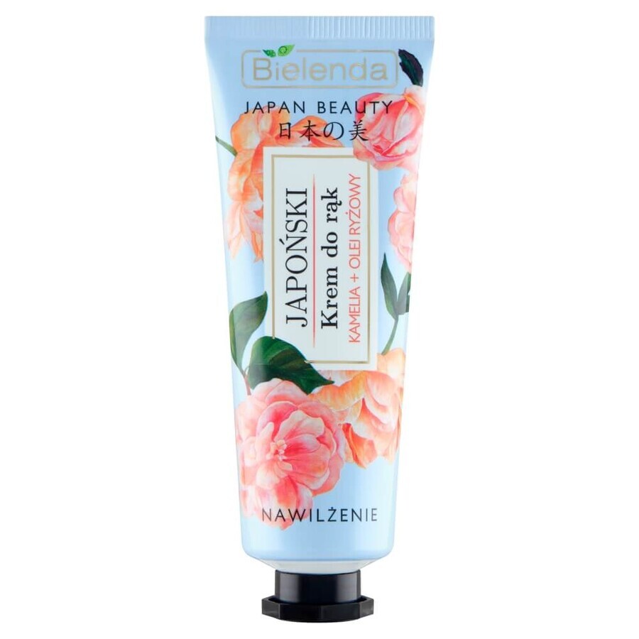 Bielenda Japan Beauty, Japanse handcrème, hydraterend, camelia + rijstolie, 50 ml