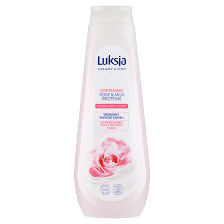 Luxja Creamy &amp; Soft, lozione da bagno cremosa, levigante, alle proteine della rosa e del latte, 900 ml