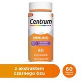 Centrum Immuno con estratto di sambuco, 60 capsule molli