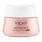 Vichy Neovadiol Rose Platinium, Crema contorno occhi levigante alla rosa per pelli mature, 15 ml