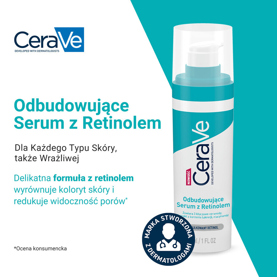 CeraVe, siero riparatore con retinolo, 30 ml