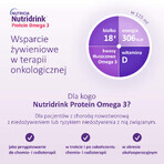 Nutridrink Protein Omega 3, preparato nutrizionale, gusto croccante mango-pesca, 4 x 125 ml