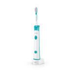 Philips Sonicare per bambini, spazzolino sonico, con adesivi, HX6322/04, 1 pezzo