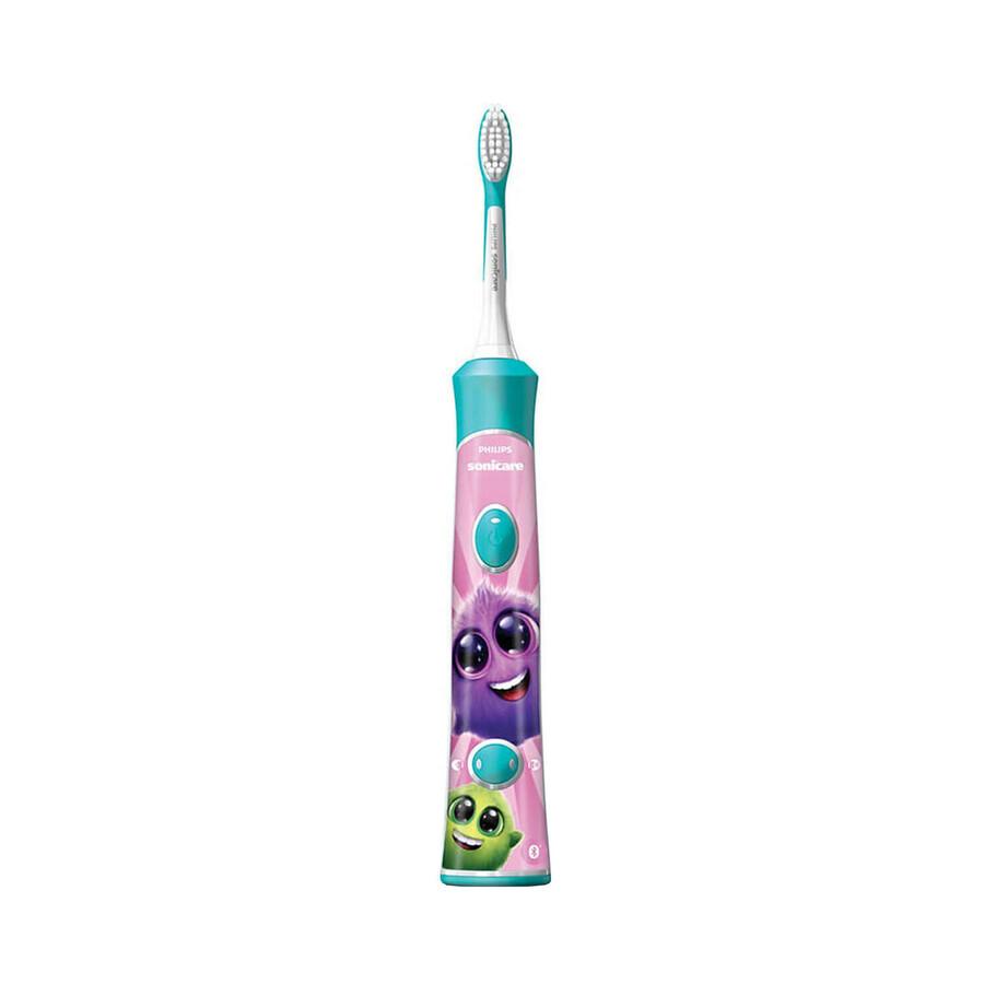 Philips Sonicare per bambini, spazzolino sonico, con adesivi, HX6322/04, 1 pezzo