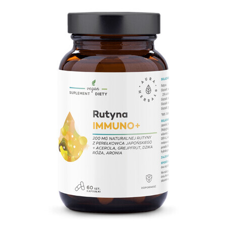 Aura Herbals Rutine Immuno+, 60 gélules