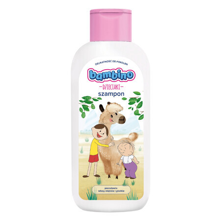 Bambino Kids, shampoo per capelli, Bolek e Lolek e alpaca, da 1 anno, 400 ml.