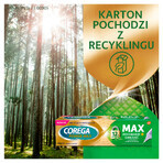 Corega Power Max Fixation + Freshness, crema di fissaggio per protesi dentarie, doppia menta, 40 g