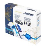 Set Novama Kids Pingo, aspiratore nasale elettrico con melodie + NT17 in omaggio, termometro senza contatto, bianco Frost