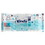 Kindii Pure Water 99%, Feuchttücher für Säuglinge und Kinder, 3 x 60 Stück