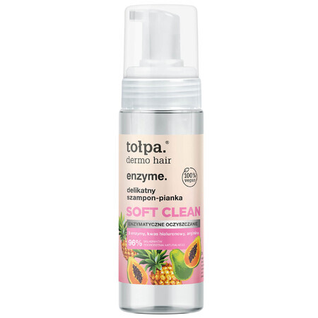 Tolpa Dermo Hair Enzyme Soft Clean, zachte shampoo-schuim, 150 ml