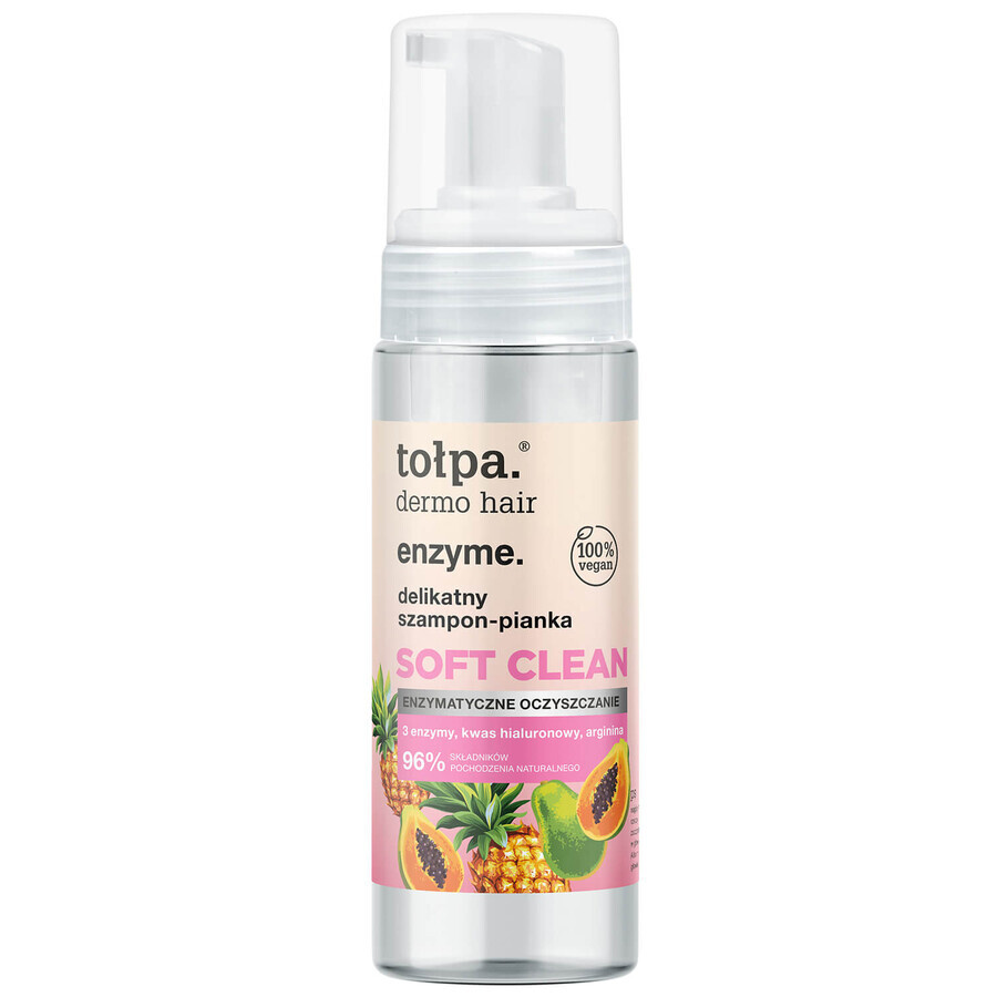 Tolpa Dermo Hair Enzyme Soft Clean, zachte shampoo-schuim, 150 ml