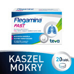 Flegamina Fast 8 mg, 20 compresse