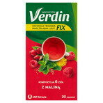 Verdin Fix cu zmeură, 20 plicuri