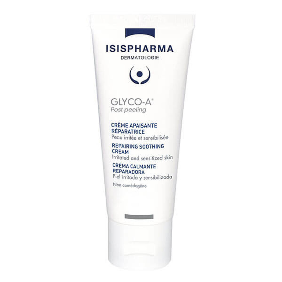 Isispharma Glyco-A, crema calmante regeneradora después del peeling, 40 ml