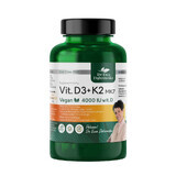 Dr Ewa Dabrowska Vit. D3 + K2 MK7 Vegan 4000 UI vit. D, 60 capsule