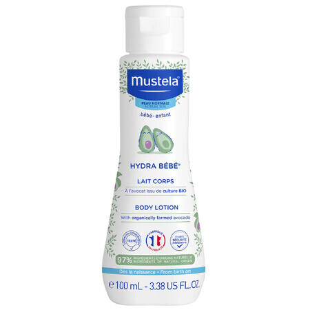 Mustela Bebe Enfant Hydra Bebe, latte corpo, dalla nascita, 100 ml