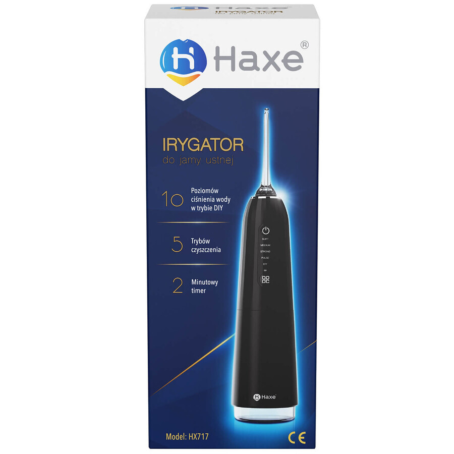 Haxe HX717, irigator oral, 6 piese de mână