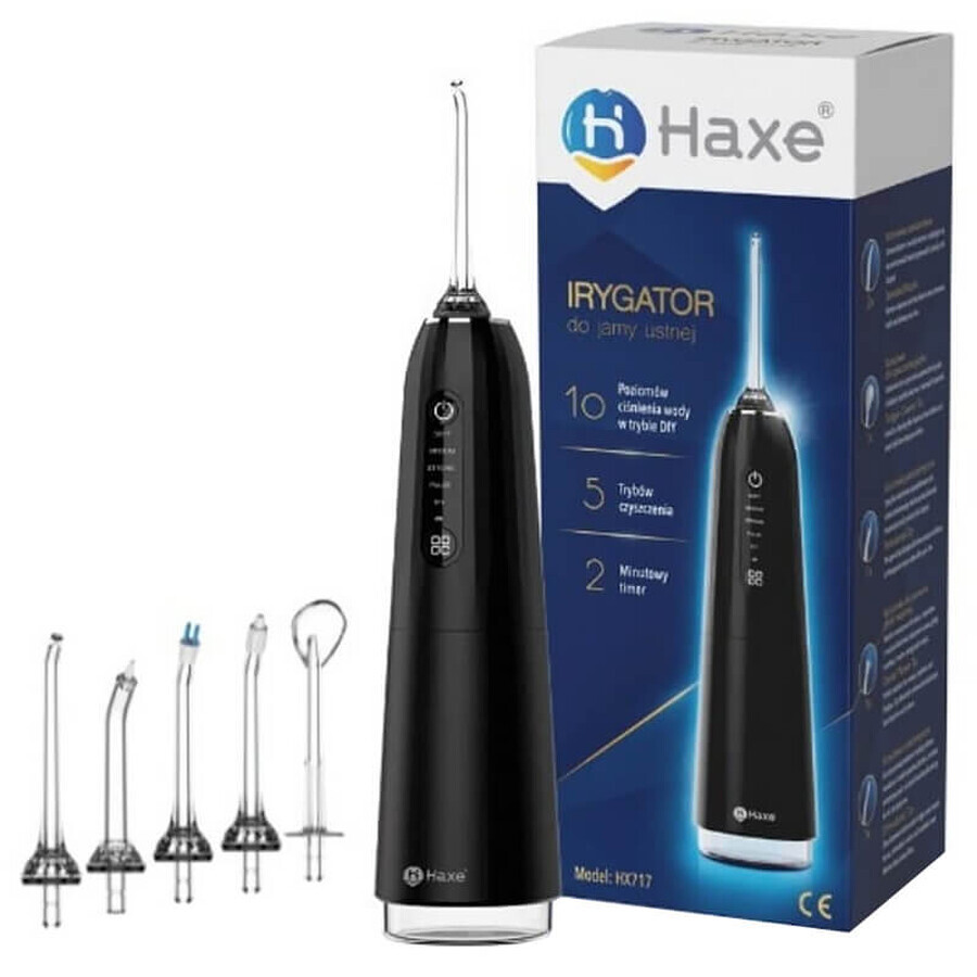 Haxe HX717, irigator oral, 6 piese de mână