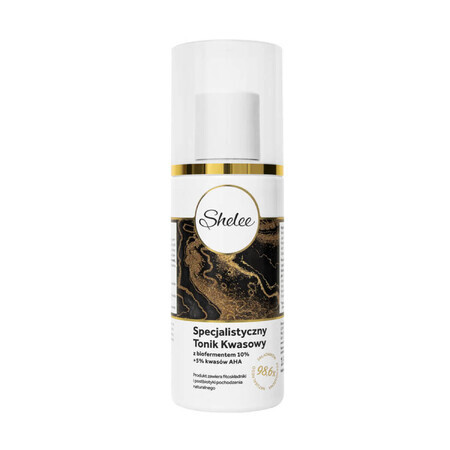 Shelee, specialized acid tonic with bioferment 10% + 5% AHA acids, 150 ml