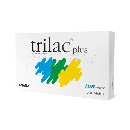 Trilac Plus, 10 capsule