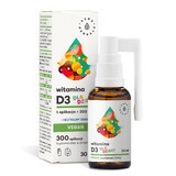 Aura Herbals Vitamina D3 per bambini Vegan, aerosol, 30 ml