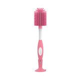 Dr Brown's, scovolino per la pulizia dei biberon con setole in silicone, rosa, 1 pezzo