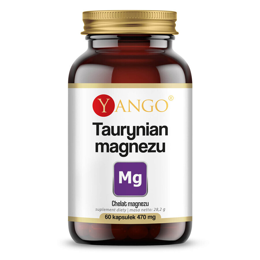 Yango Magnesio Taurato, 60 capsule