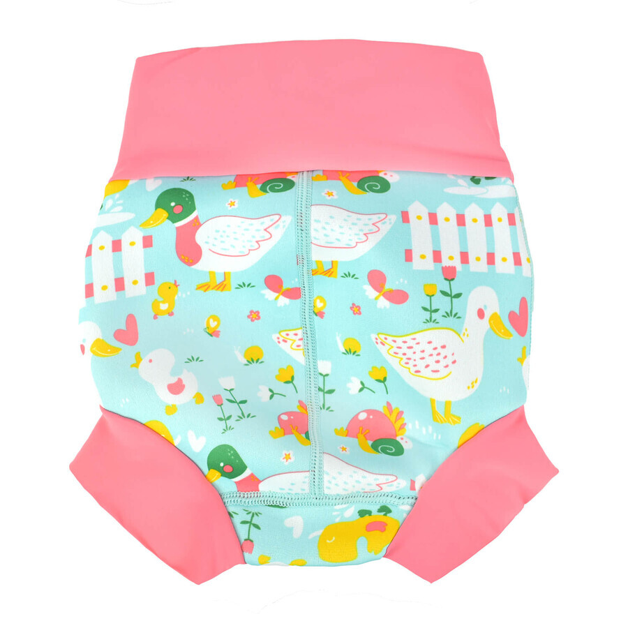 Splash About, Happy Nappy, pannolino per il nuoto, Anatroccoli, 2-3 anni, taglia XXL, 1 pezzo