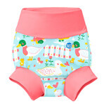 Splash About, Happy Nappy, pannolino per il nuoto, Anatroccoli, 2-3 anni, taglia XXL, 1 pezzo