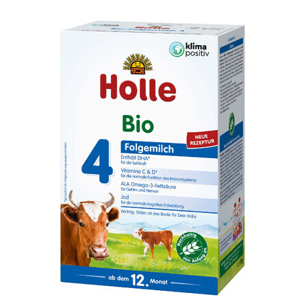 Holle Bio 4, opvolgmelk, vanaf 12 maanden, 600 g