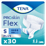 Tena Flex ProSkin, pannolini, taglia S, 61-87 cm, Plus, 30 pz.